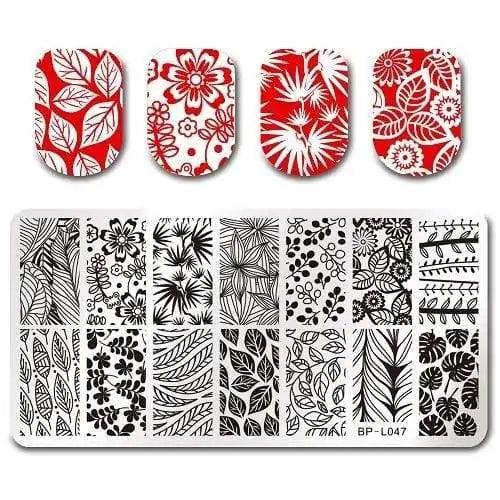 3D Flower Nail Art