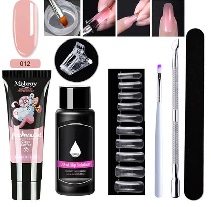 Poly Nail Gel Set - Achieve Salon-Quality Nails at Home