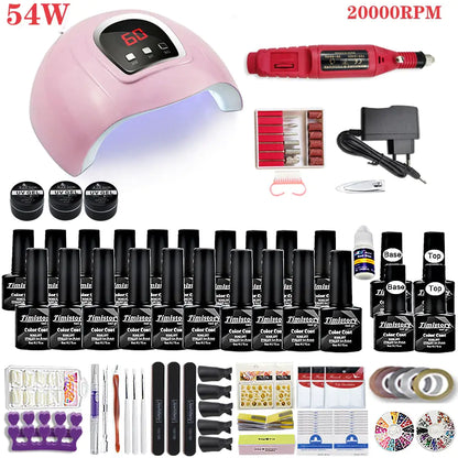 Nail Lamp Set - Achieve Salon-Quality Nails at Home