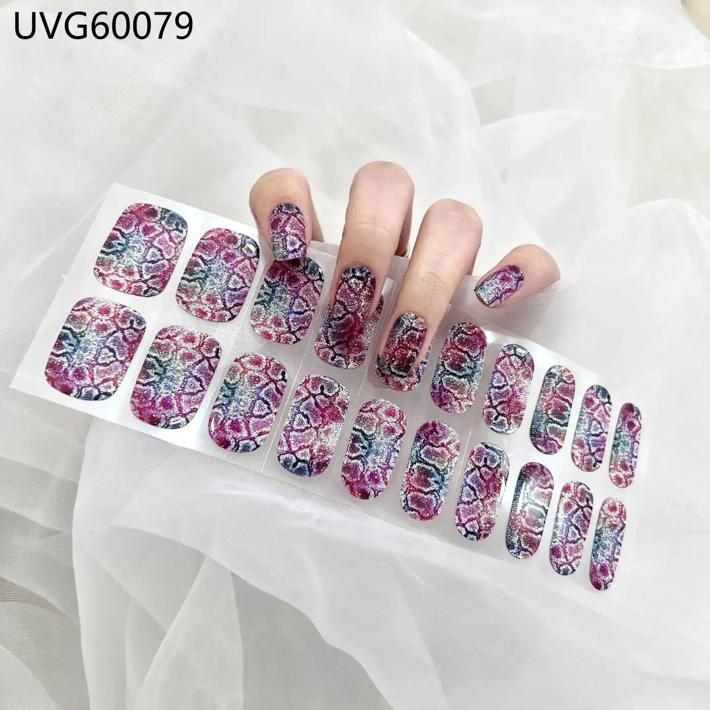 22 Tips Semi-Cured Gel Nail Stickers - Salon-Worthy Nails at Home