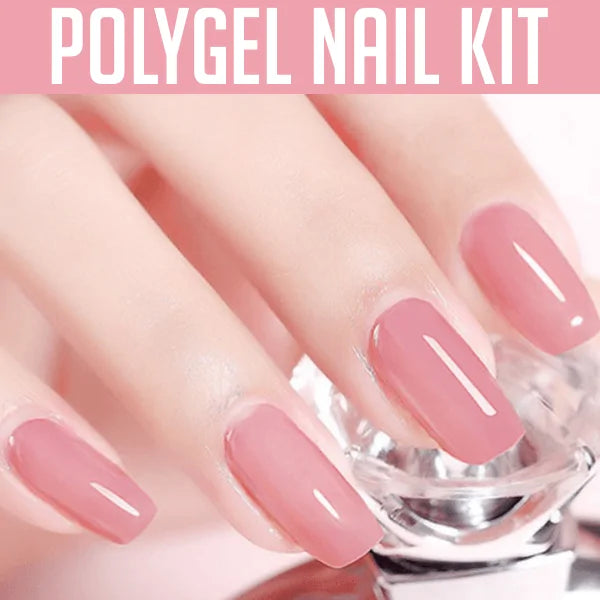 Flawless Poly Gel Nail Kit - Achieve Salon-Quality Nails at Home!