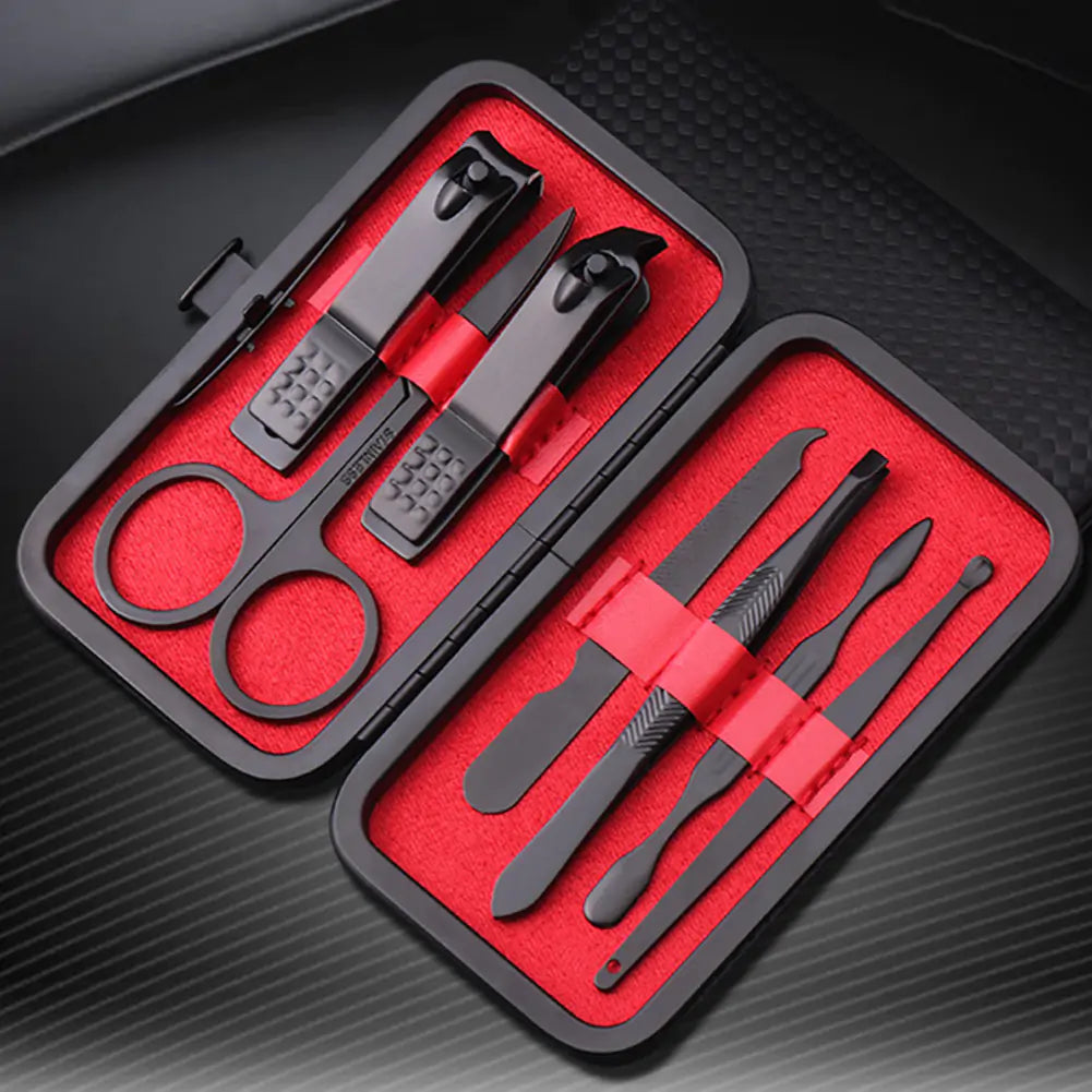 Professional Nail Cutter Tool Set with Storage Box - Rust-Resistant and Easy to Clean