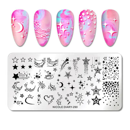 Nail Art Stamping Plates - Create Unique and Fun Nail Designs