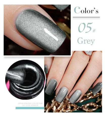 4D Magnetic Nail Polish - Vibrant Colors