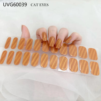 22 Tips Semi-Cured Gel Nail Stickers - Salon-Worthy Nails at Home