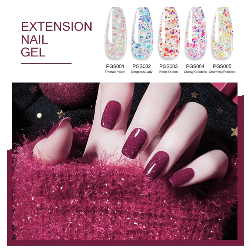 Poly Acrylic Gel: 15ML UV Gel for Nail Extension - 38 Colors