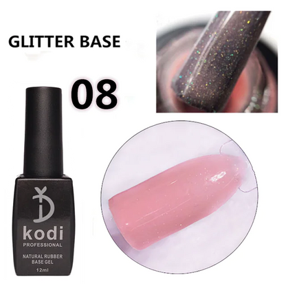 Kodi - 2 in 1 Glitter Nail Polish Base