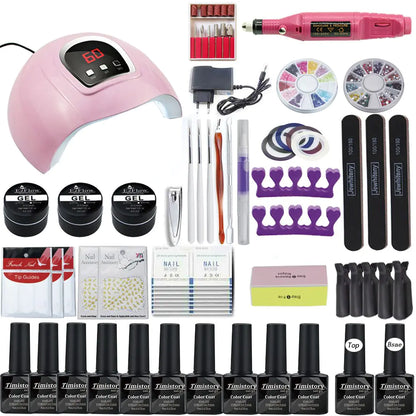 Nail Lamp Set - Achieve Salon-Quality Nails at Home