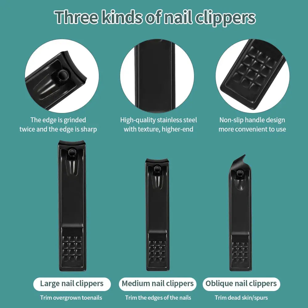 Manicure Nail Clipper Set - Ultimate Nail Care Companion