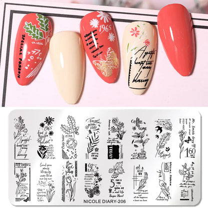 Nail Art Stamping Plates - Create Unique and Fun Nail Designs