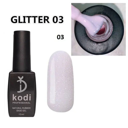 Kodi - 2 in 1 Glitter Nail Polish Base