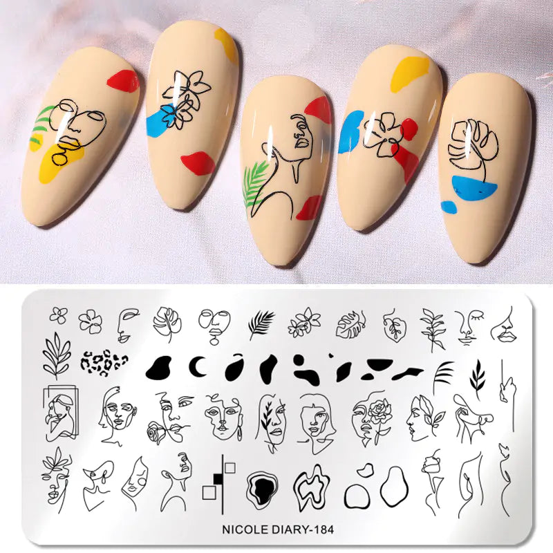 Nail Art Stamping Plates - Create Unique and Fun Nail Designs
