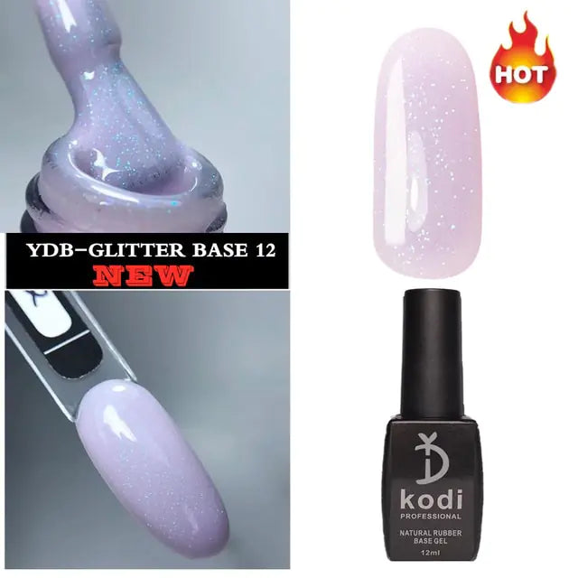 Kodi - 2 in 1 Glitter Nail Polish Base