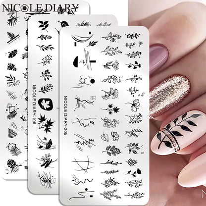 Nail Art Stamping Plates - Create Unique and Fun Nail Designs