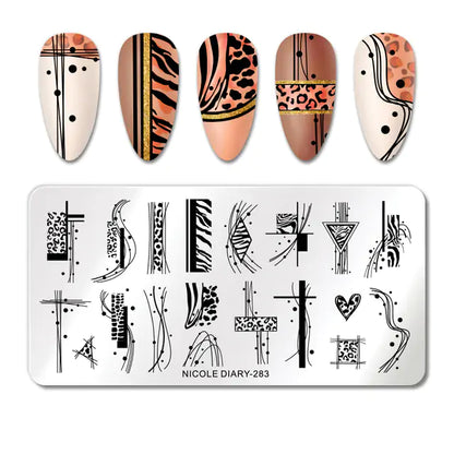 Nail Art Stamping Plates - Create Unique and Fun Nail Designs