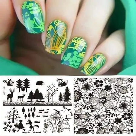 3D Flower Nail Art