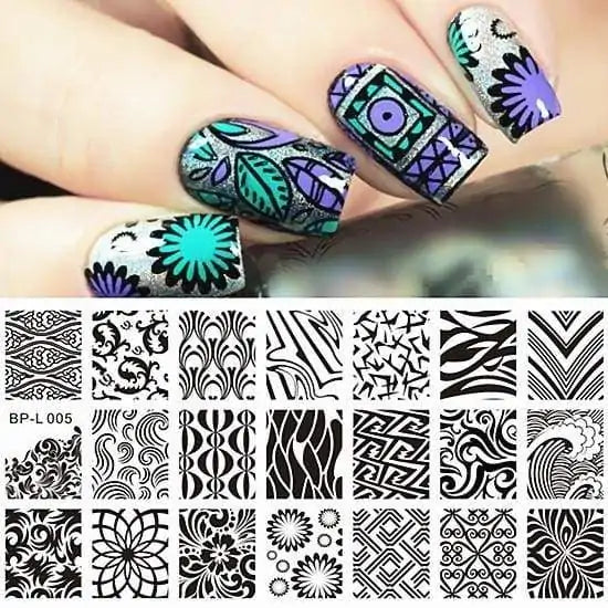 3D Flower Nail Art