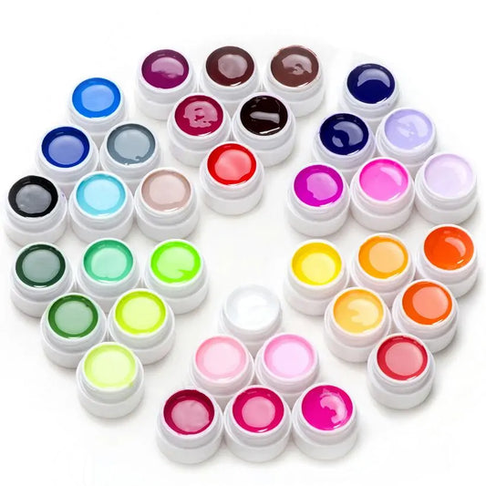 Pure Color Soak Off UV Gel Nail Polish Set - 36-Piece