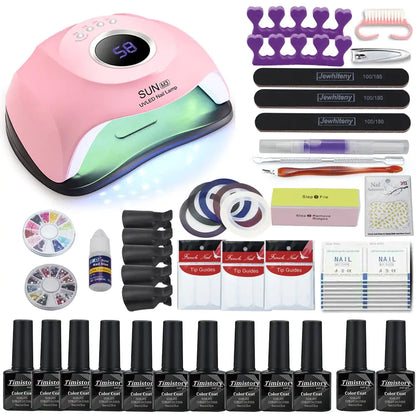 Nail Lamp Set - Achieve Salon-Quality Nails at Home