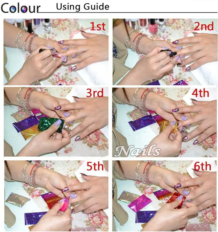 Nail Art Stickers - Mix-and-Match Designs for Customizing Your Look