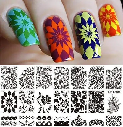 3D Flower Nail Art