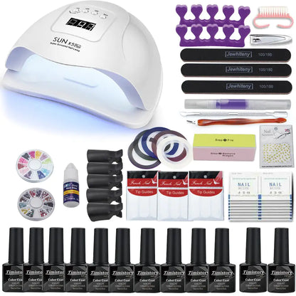 Nail Lamp Set - Achieve Salon-Quality Nails at Home