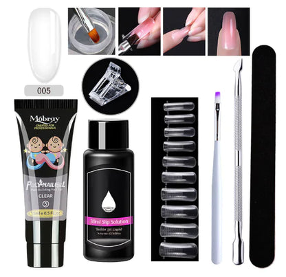 Poly Nail Gel Set - Achieve Salon-Quality Nails at Home