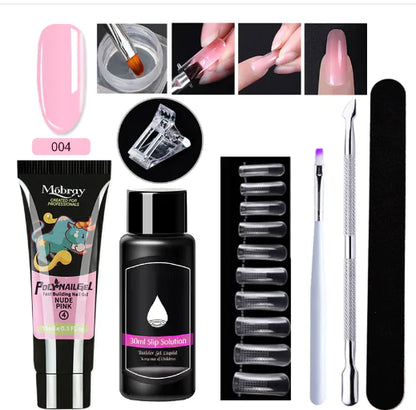 Poly Nail Gel Set - Achieve Salon-Quality Nails at Home