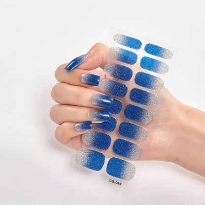 DIY Gel Nail Stickers: Easy-to-Apply Full Cover Designs