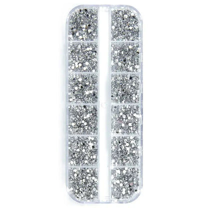 Box Nail Art Flat Back Crystal Rhinestones - Add Sparkle and Glamour