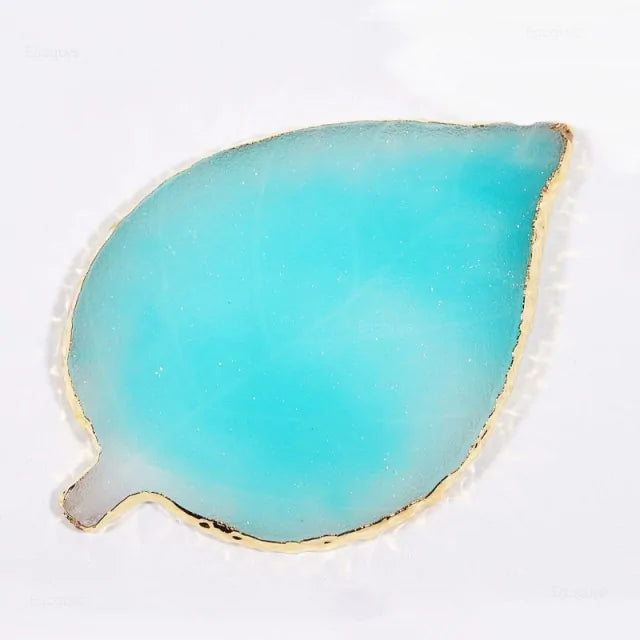 Round Resin Agate Stone Nail Color Palette Gel Polish - Stylish and Functional Nail Art Tool
